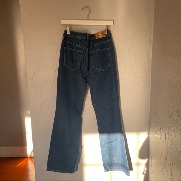 Free People We the Free Blue Flare Women's Jeans sz 27” - Picture 7 of 10